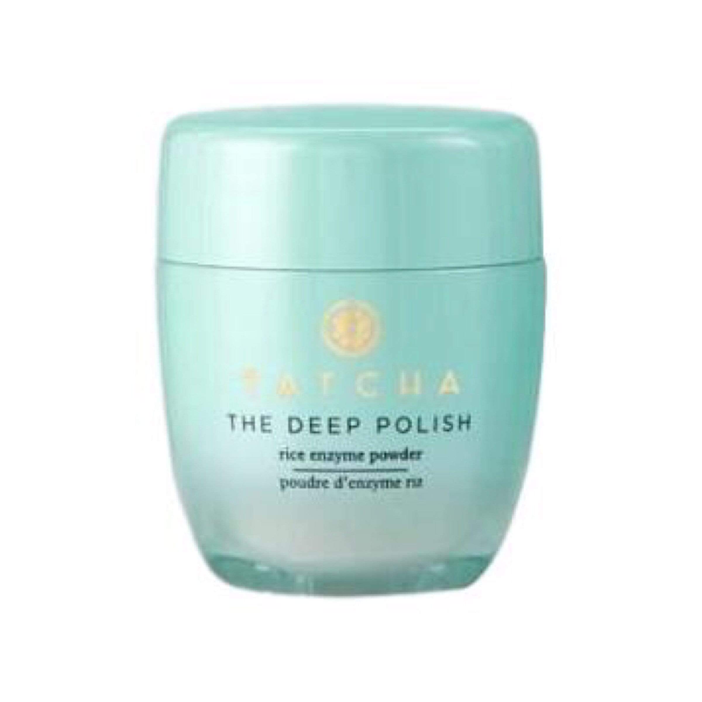 TATCHA The Rice Polish Deep Foaming Enzyme Powder - Normal To Oily Travel Size, 10g | .35oz, Skin Care, London Loves Beauty